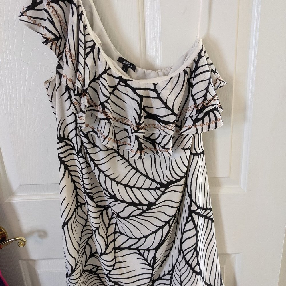 Apt 9 one shoulder dress